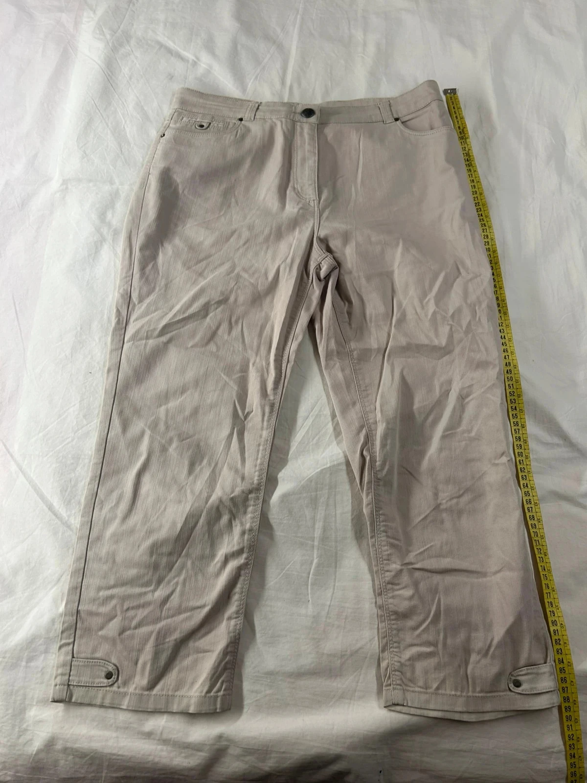 White beige Armand Thiery straight cut jeans – photo 2